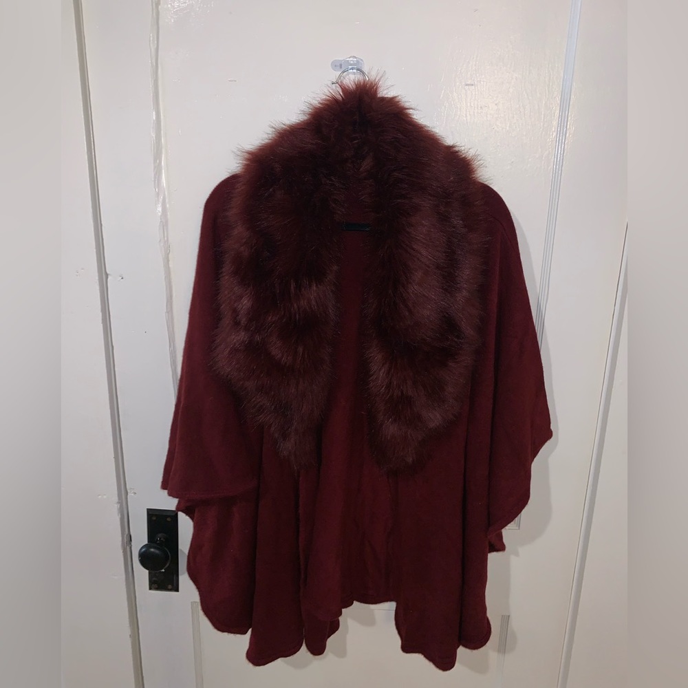 Faux-Fur Shaw